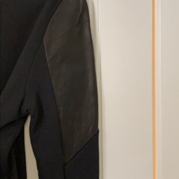 AllSaints black leather Mei Sweat - Picture 9 of 9